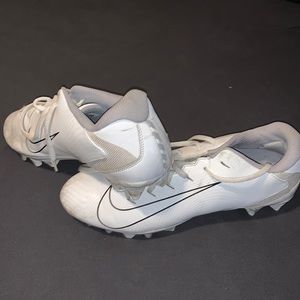 Nike Vapor Football Cleats “White” Size 11.5